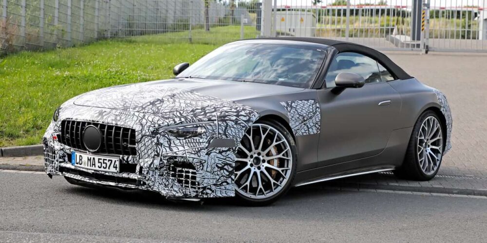 Mercedes-AMG SL Spy Shots