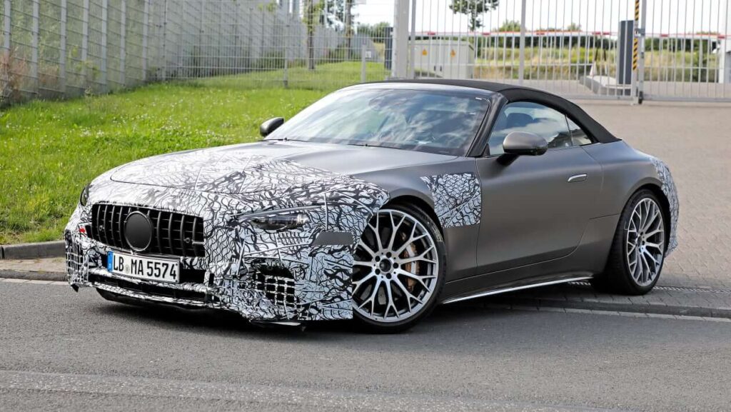 Mercedes-AMG SL Spy Shots